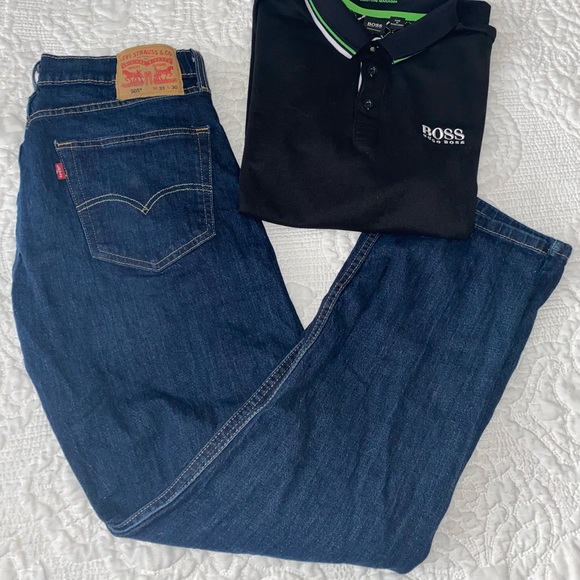 LEVI’S Men’s 505 Jeans W33 x L30 - Picture 5 of 5